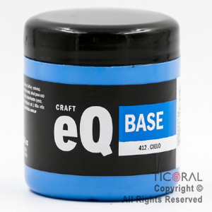 BASE ACRILICA EQ 412 AZUL CIELO 200 CC X 3 UNIDADES